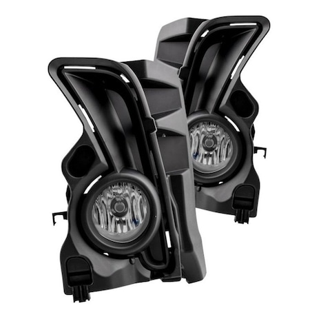 Winjet Fog Light - Clear Wiring Kit Included CFWJ-0567-C